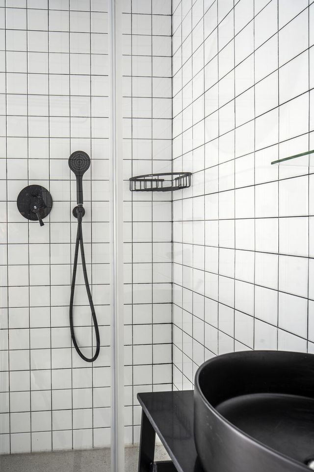 Chambre Deluxe avec balcon: douche