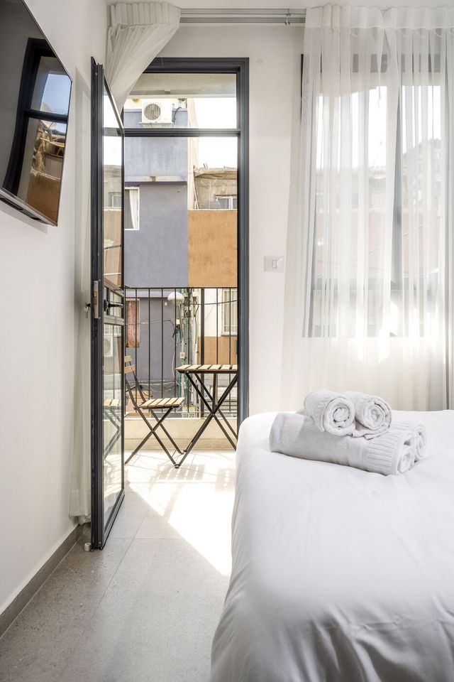 Chambre double avec balcon: balcon