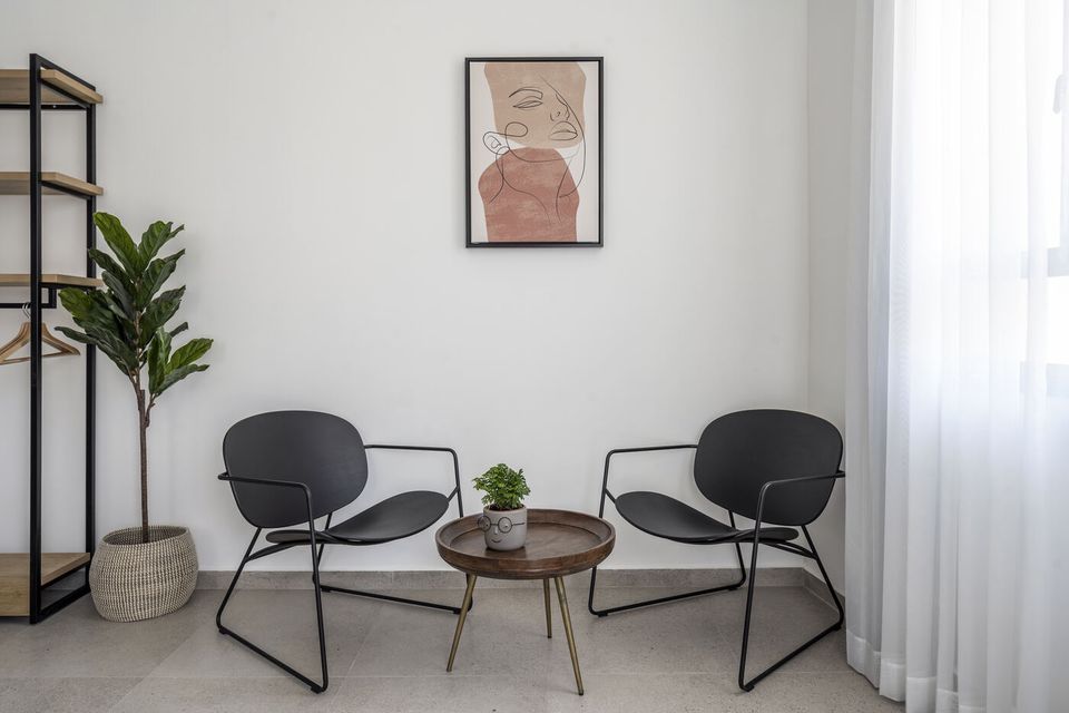 Suite avec balcon: coin salon